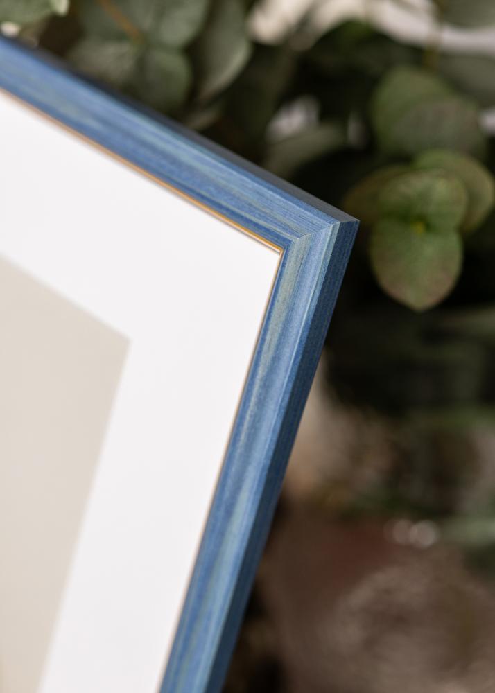 Cornice Claudia Vetro Acrilico Blu 42x59,4 cm (A2)