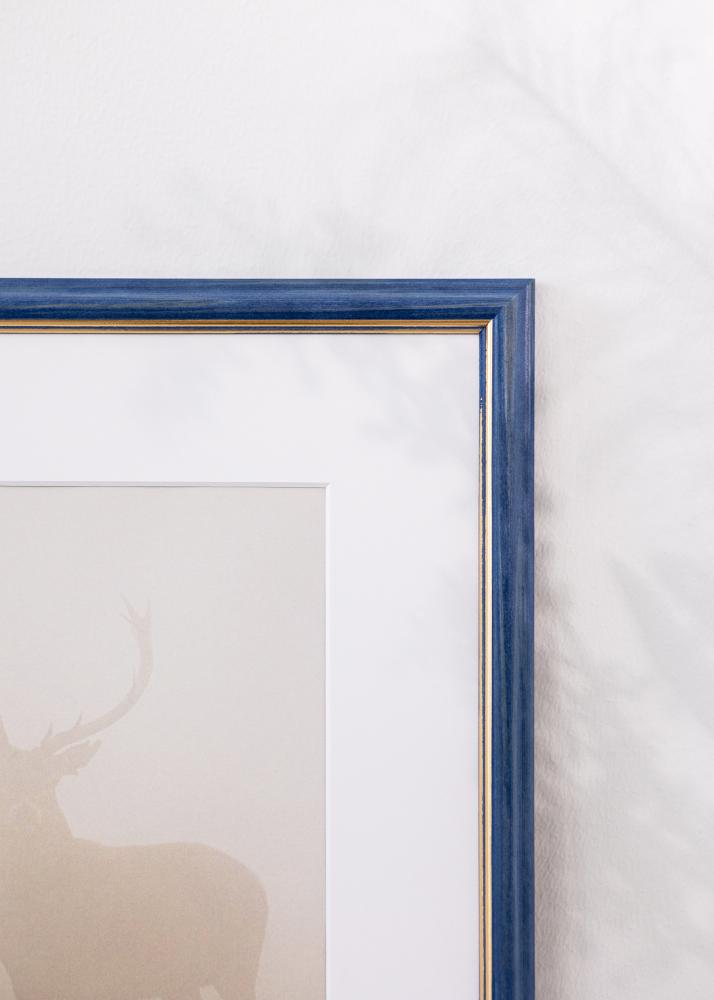 Cornice Claudia Vetro Acrilico Blu 42x59,4 cm (A2)