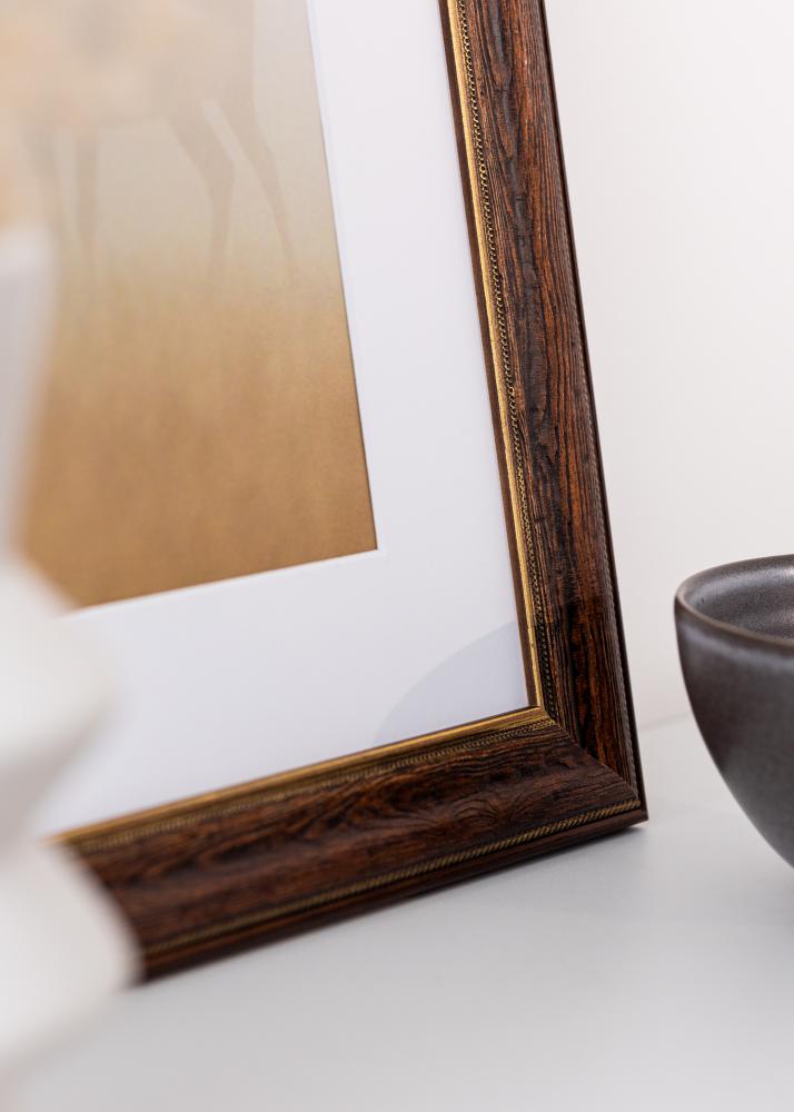 Cornice Fabriano Acrilico Vetro Marrone 70x100 cm