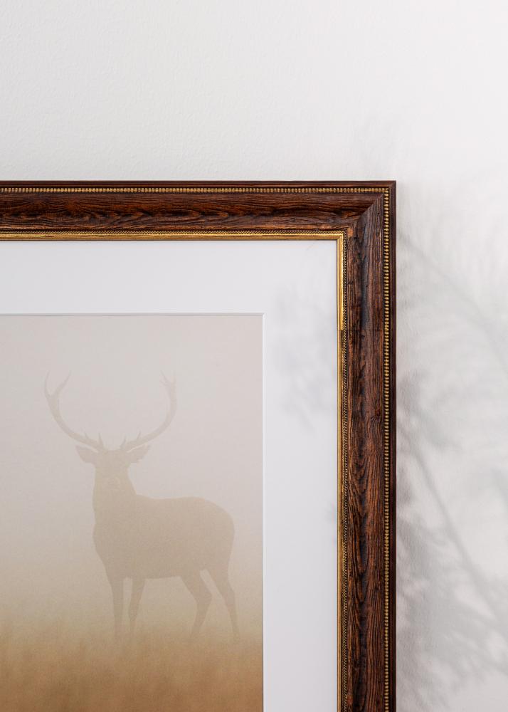 Cornice Fabriano Acrilico Vetro Marrone 70x100 cm