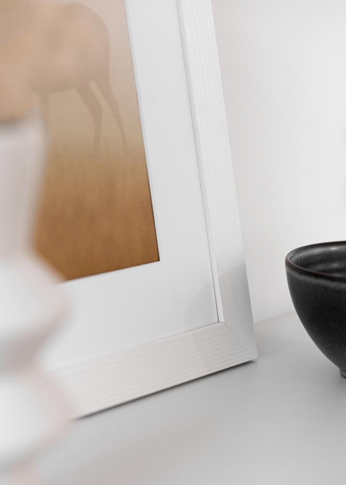 Cornice Sandra Acrilico Bianco 21x29,7 cm (A4)