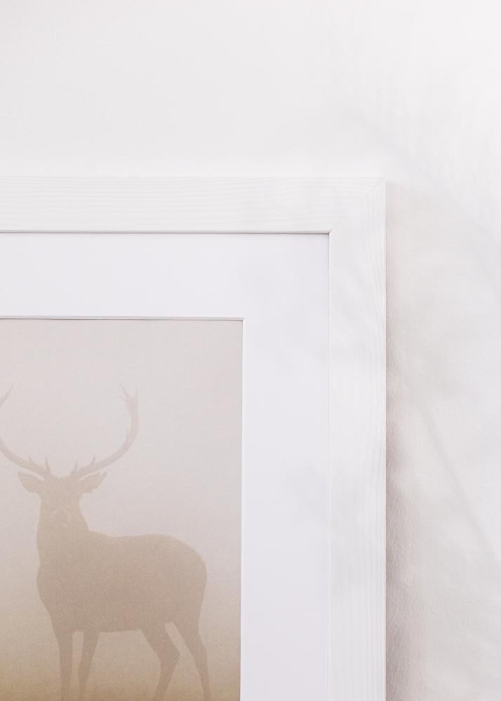 Cornice Sandra Acrilico Bianco 21x29,7 cm (A4)