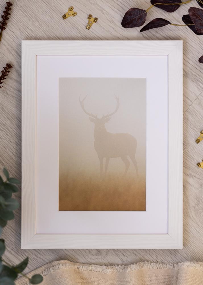 Cornice Sandra Acrilico Bianco 21x29,7 cm (A4)