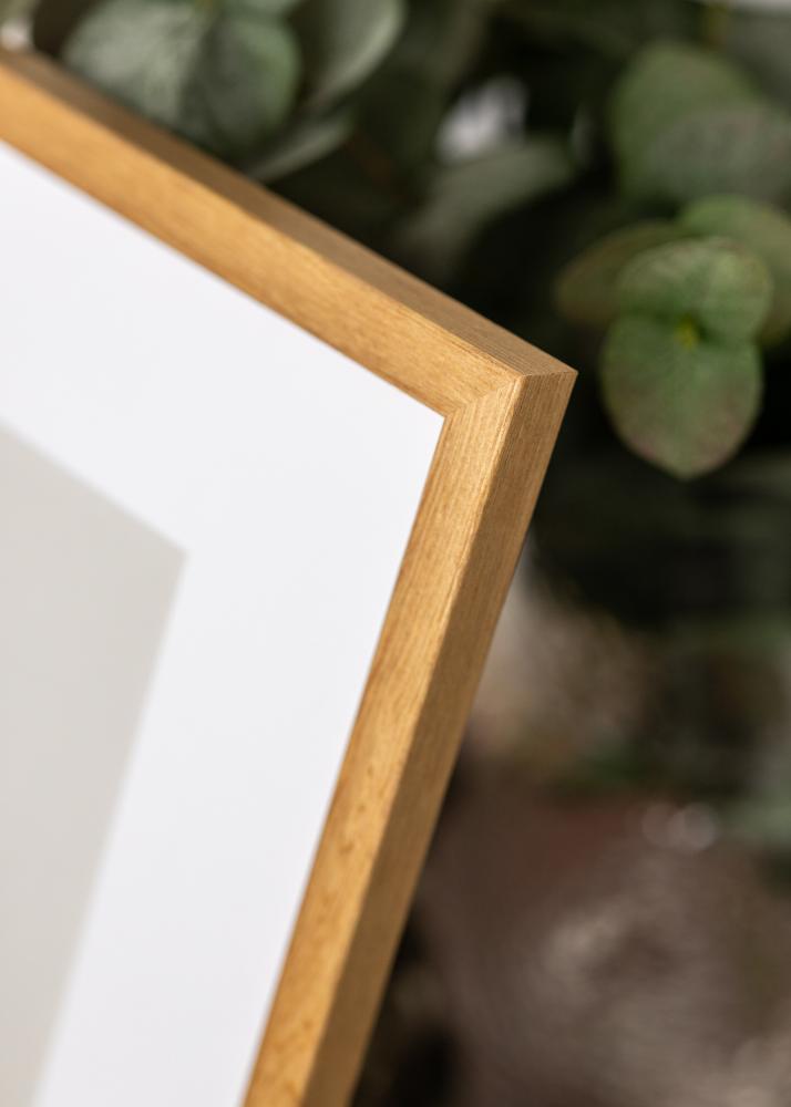 Cornice Tulipa Vetro Acrilico Rovere Massiccio 29,7x42 cm (A3)