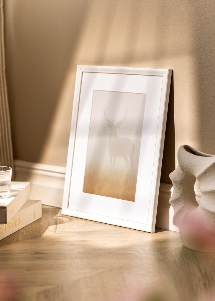 Cornice Marie Claire Acrilico Bianco 70x100 cm