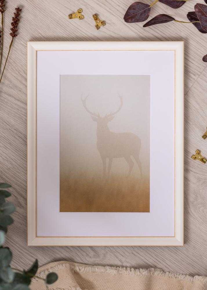 Cornice Marie Claire Acrilico Bianco 70x100 cm