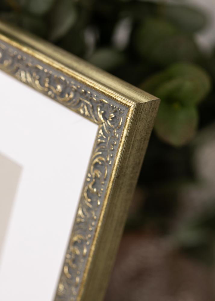 Cornice Amber Acrilico Argento 40x50 cm