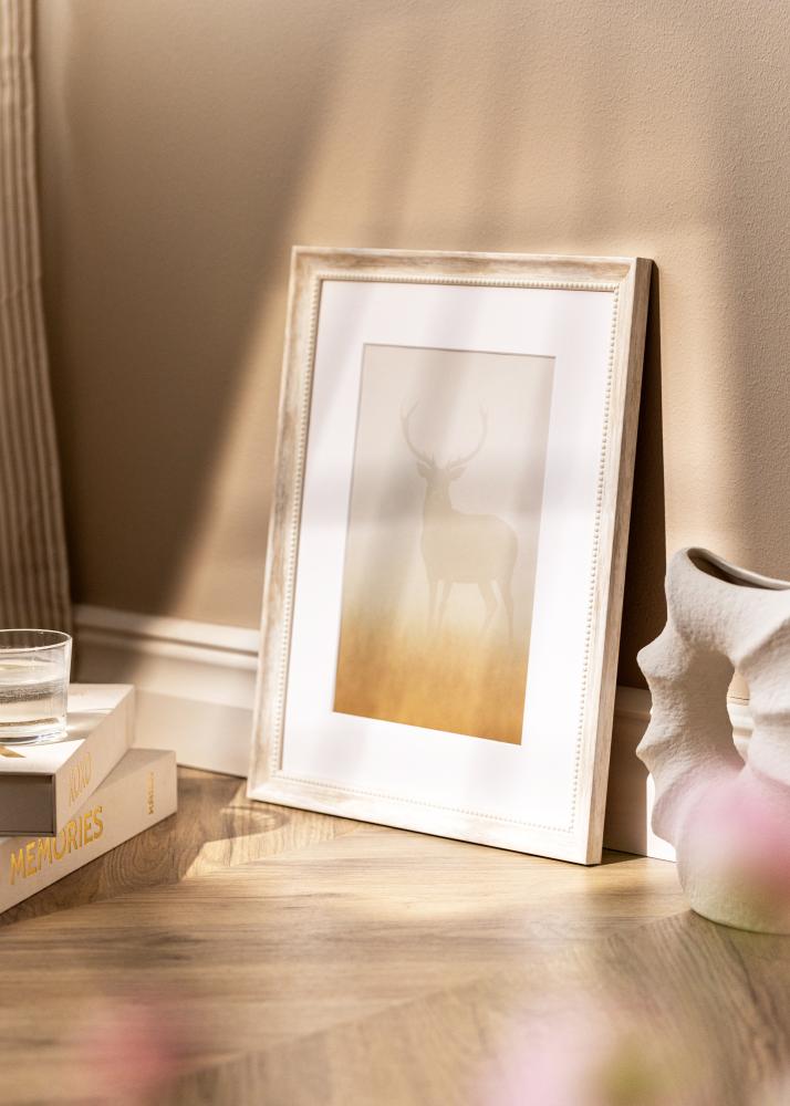 Cornice Soledad Acrilico Bianco 70x100 cm