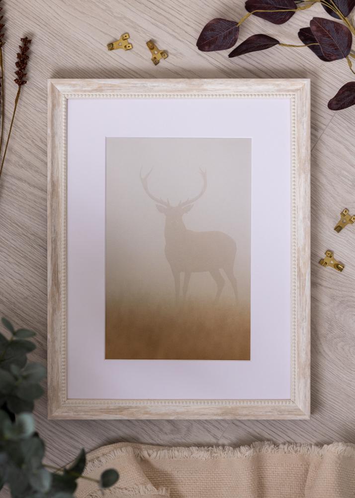 Cornice Soledad Acrilico Bianco 70x100 cm