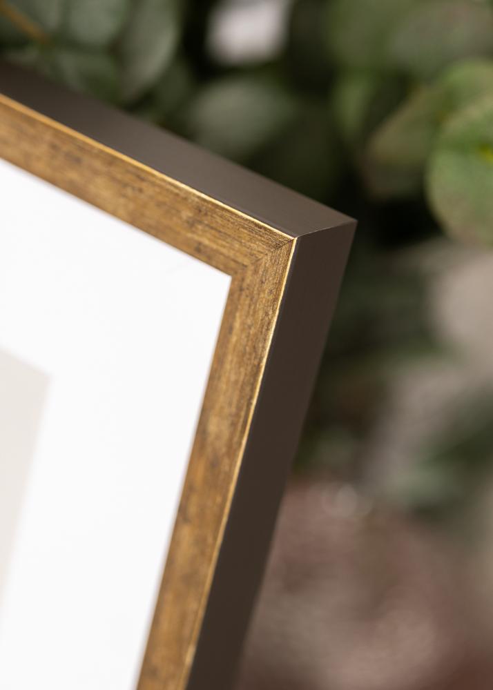 Cornice Dune Vetro Acrilico Oro 40x60 cm