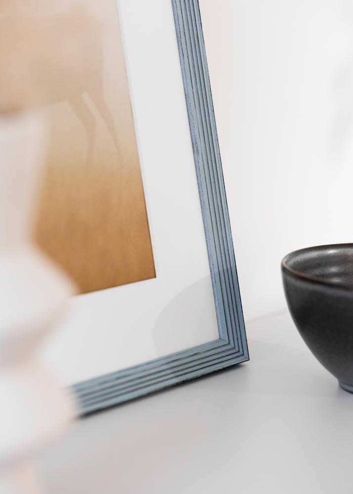 Cornice Tosca Acrilico Blu 40x60 cm