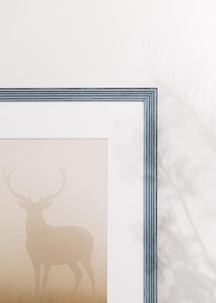 Cornice Tosca Acrilico Blu 40x60 cm