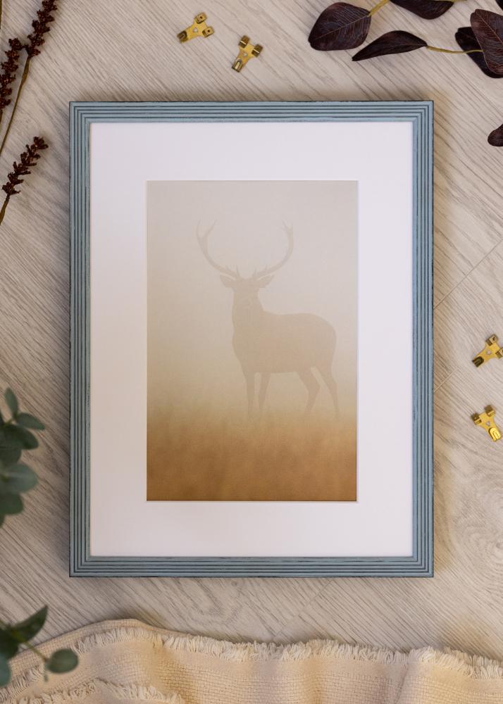 Cornice Tosca Acrilico Blu 40x60 cm