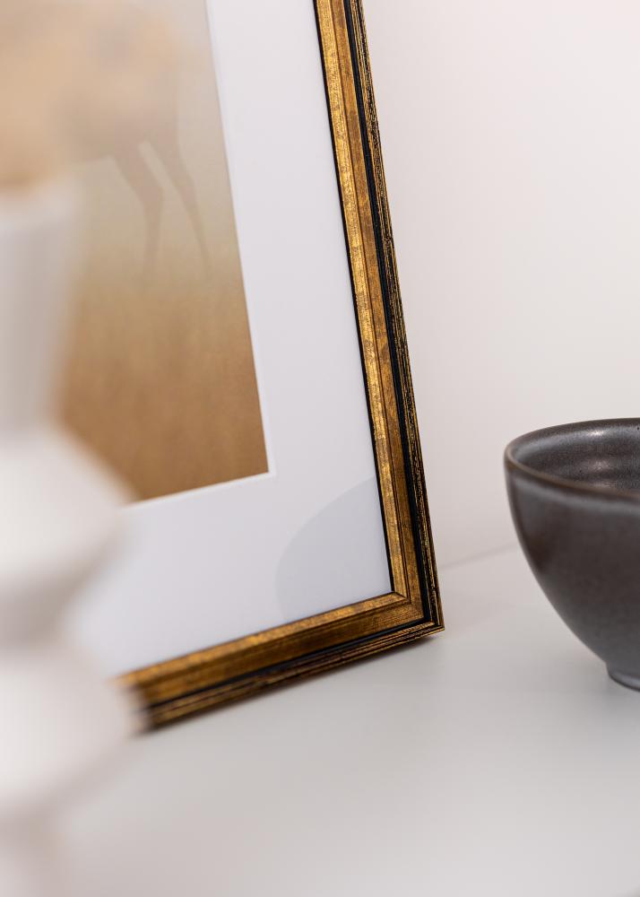 Cornice Ringa Vetro Acrilico Oro 30x40 cm