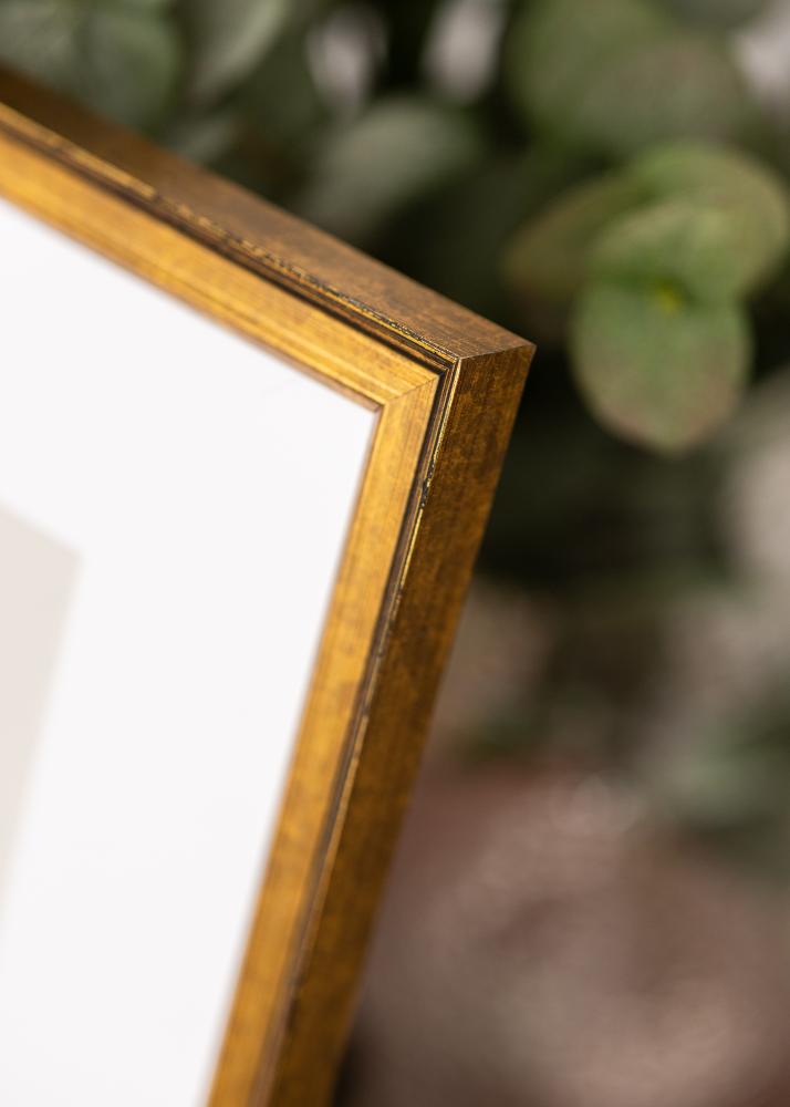 Cornice Ringa Vetro Acrilico Oro 30x40 cm