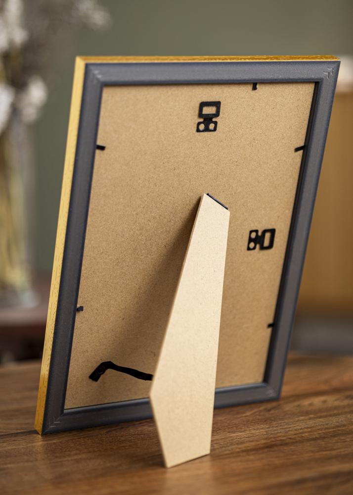 Cornice Lattice Oro 20x30 cm - passe-partout Bianco 15x21 cm