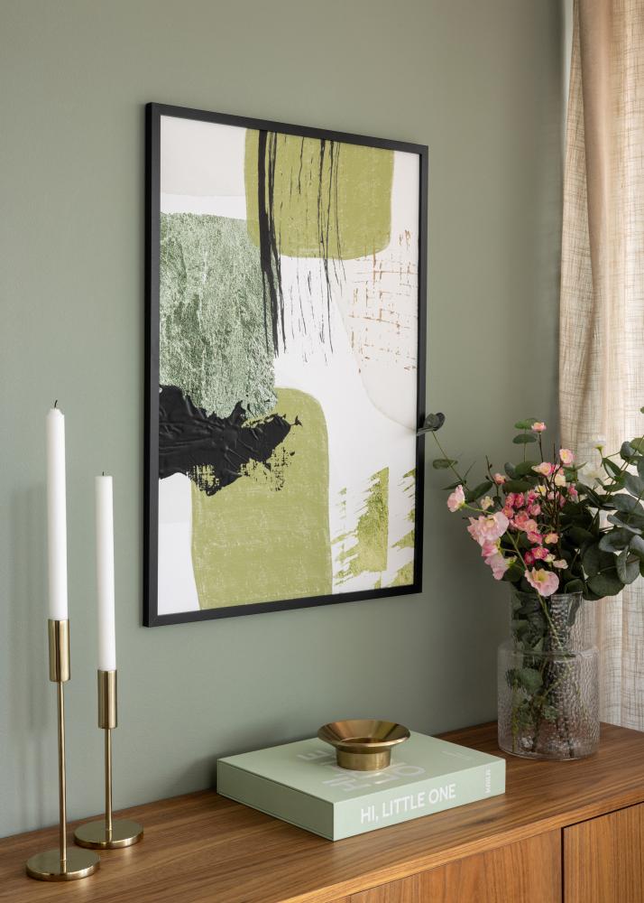 Cornice Trendy Vetro acrilico Nero 50x70 cm