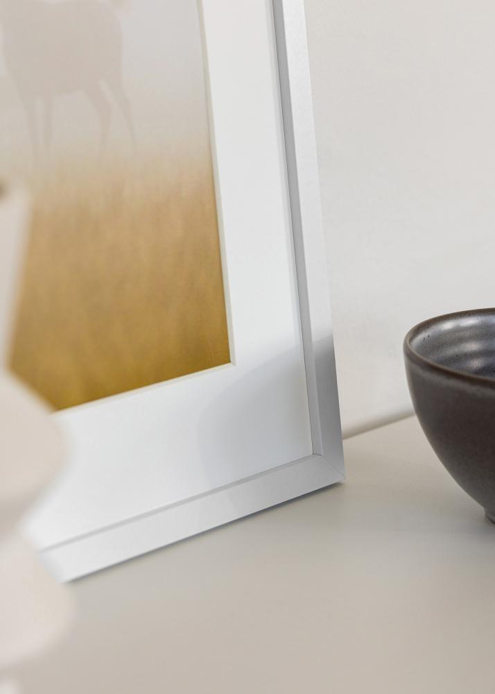 Cornice Trendy Vetro acrilico Bianco 21x29,7 cm (A4)