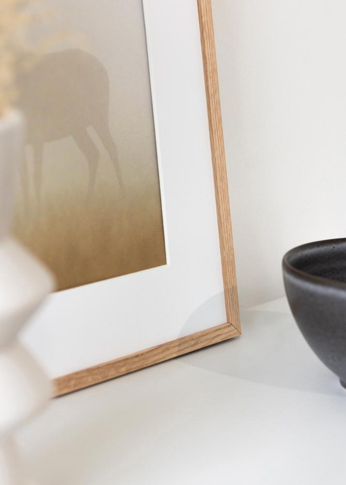 Cornice Quercia Sottile Vetro acrilico 8x10 inches (20,32x25,4 cm)