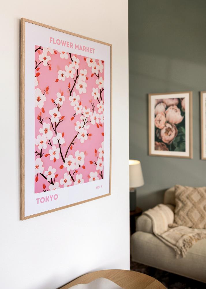 Cornice Quercia Sottile Vetro acrilico 8x10 inches (20,32x25,4 cm)