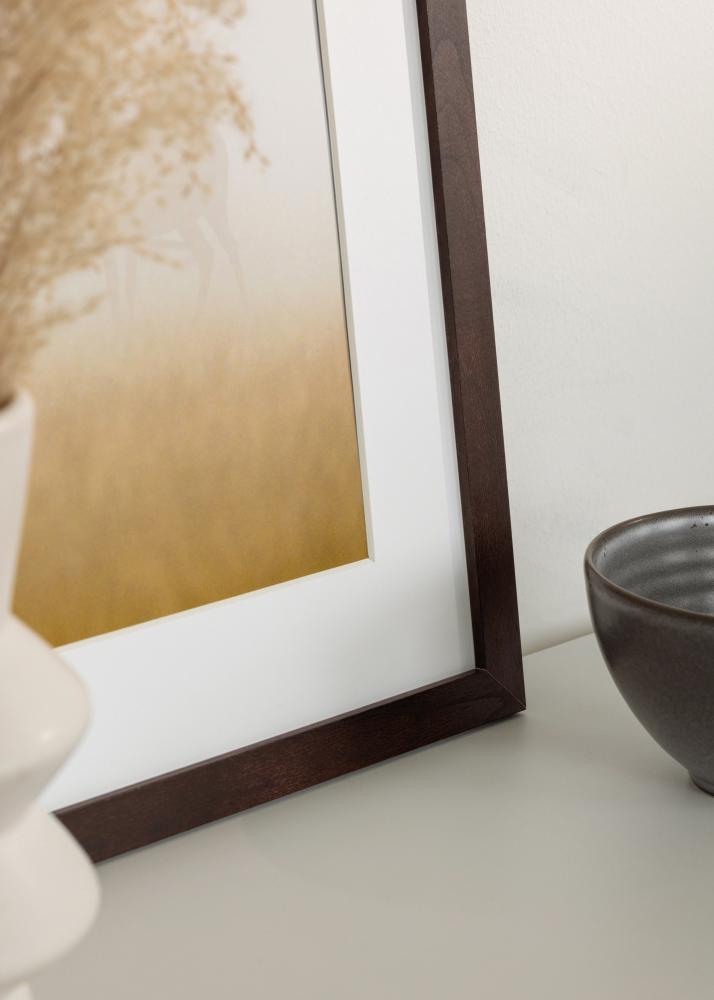 Cornice BGA Classic Vetro acrilico Noce 60x60 cm