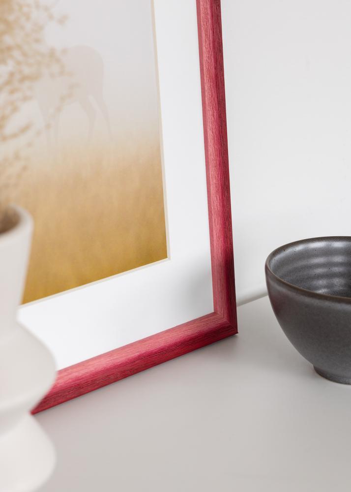 Cornice Cornwall Vetro acrilico Rosso scuro 40x50 cm