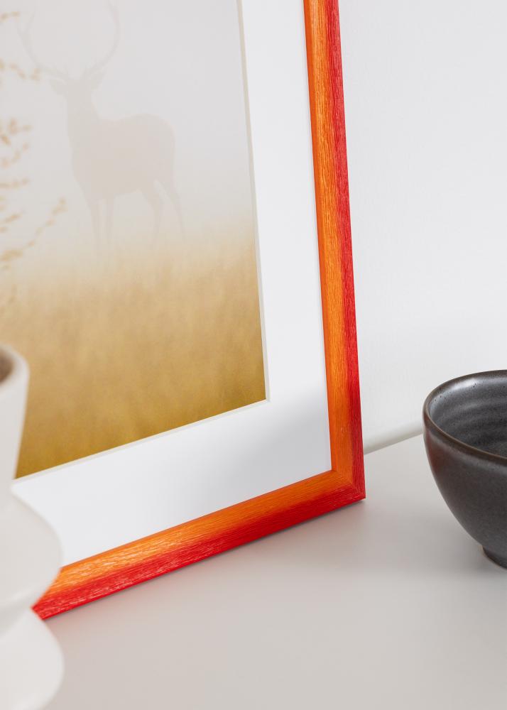 Cornice Cornwall Vetro acrilico Rosso 42x59,4 cm (A2)