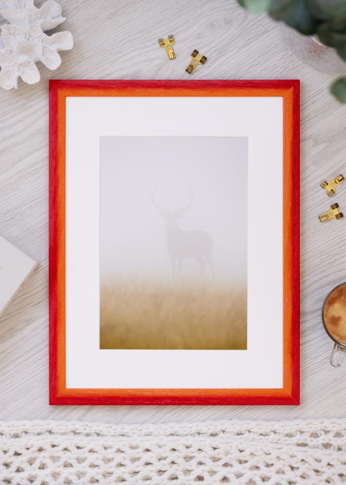 Cornice Cornwall Vetro acrilico Rosso 42x59,4 cm (A2)