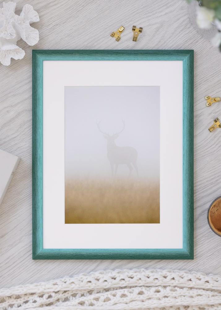 Cornice Cornwall Vetro acrilico Verde scuro 40x50 cm