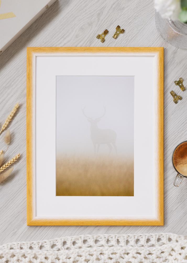 Cornice Cornwall Vetro acrilico Oro 50x50 cm