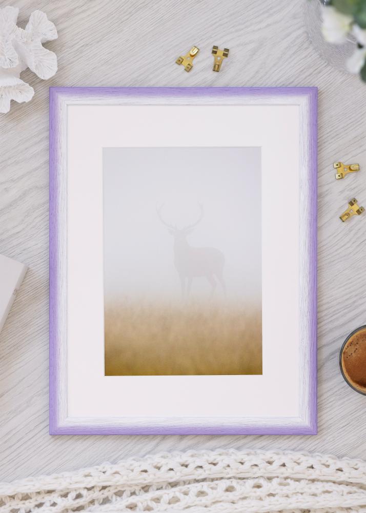 Cornice Cornwall Vetro acrilico Lilla chiaro 40x50 cm