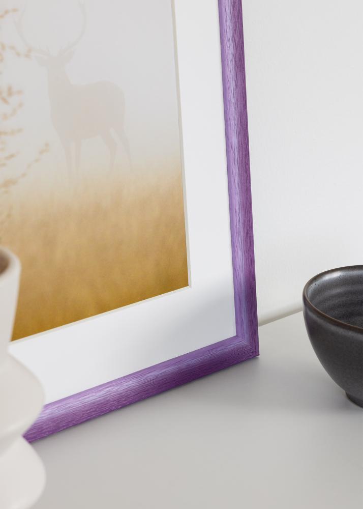 Cornice Cornwall Vetro acrilico Lilla 40x50 cm