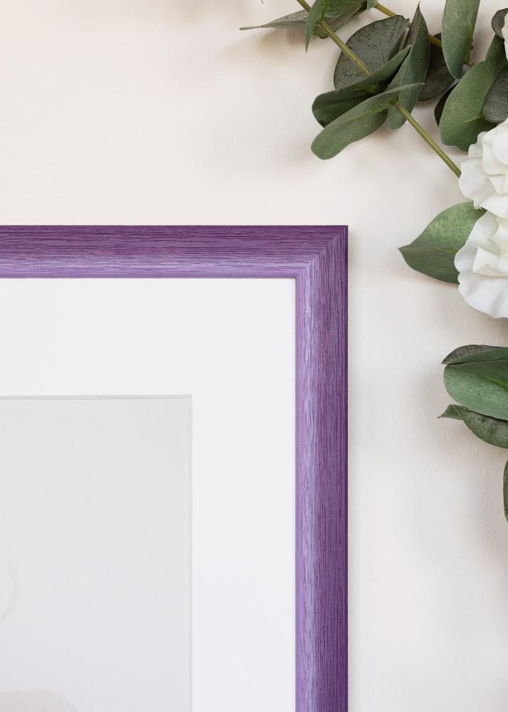 Cornice Cornwall Vetro acrilico Lilla 40x50 cm