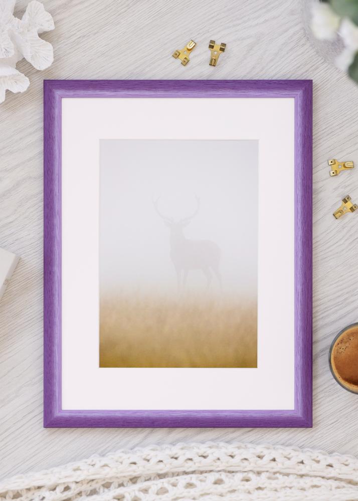 Cornice Cornwall Vetro acrilico Lilla 40x50 cm