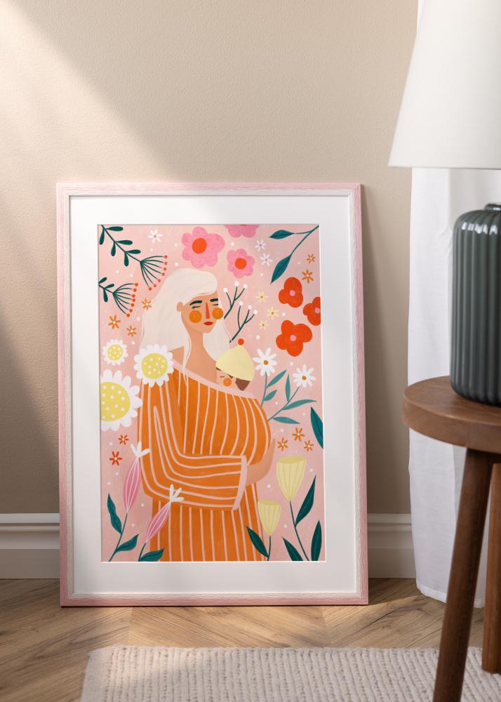 Cornice Cornwall Vetro acrilico Rosa 40x50 cm