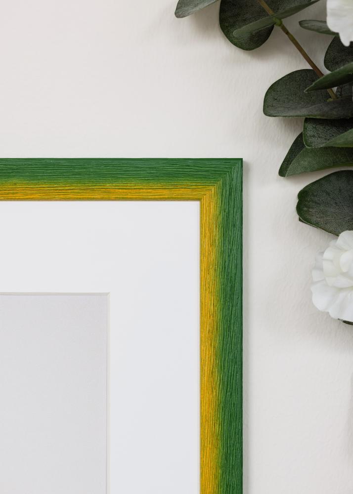 Cornice Cornwall Vetro acrilico Verde 30x30 cm