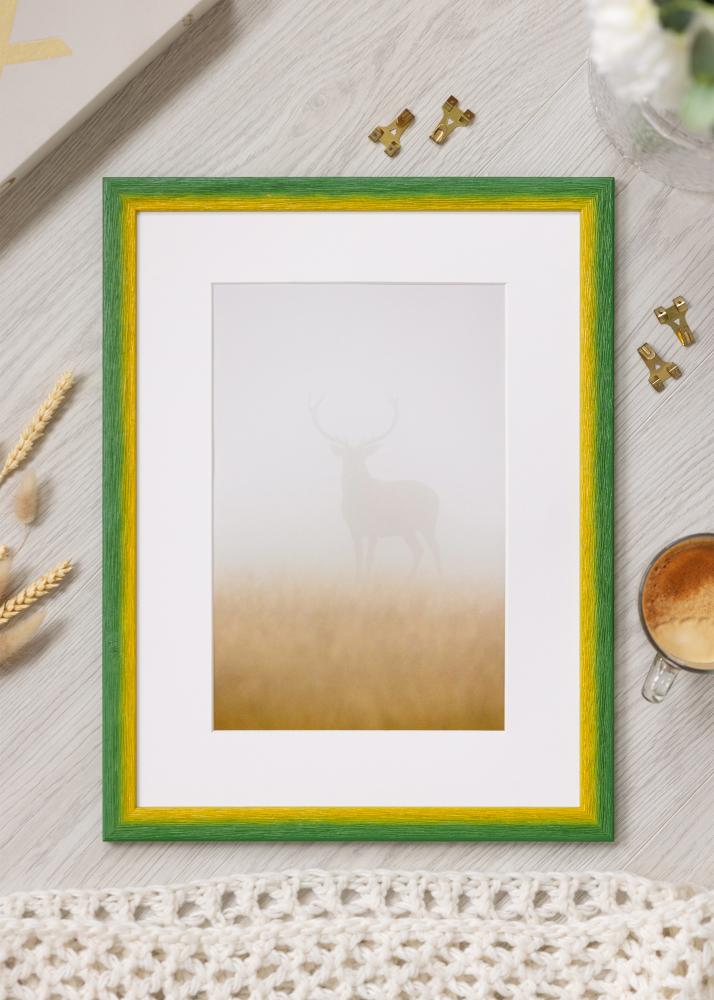 Cornice Cornwall Vetro acrilico Verde 30x30 cm