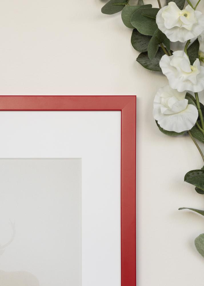 Cornice Kent Vetro acrilico Rosso 29,7x42 cm (A3)