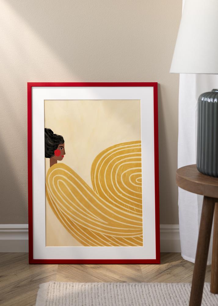 Cornice Kent Vetro acrilico Rosso 29,7x42 cm (A3)