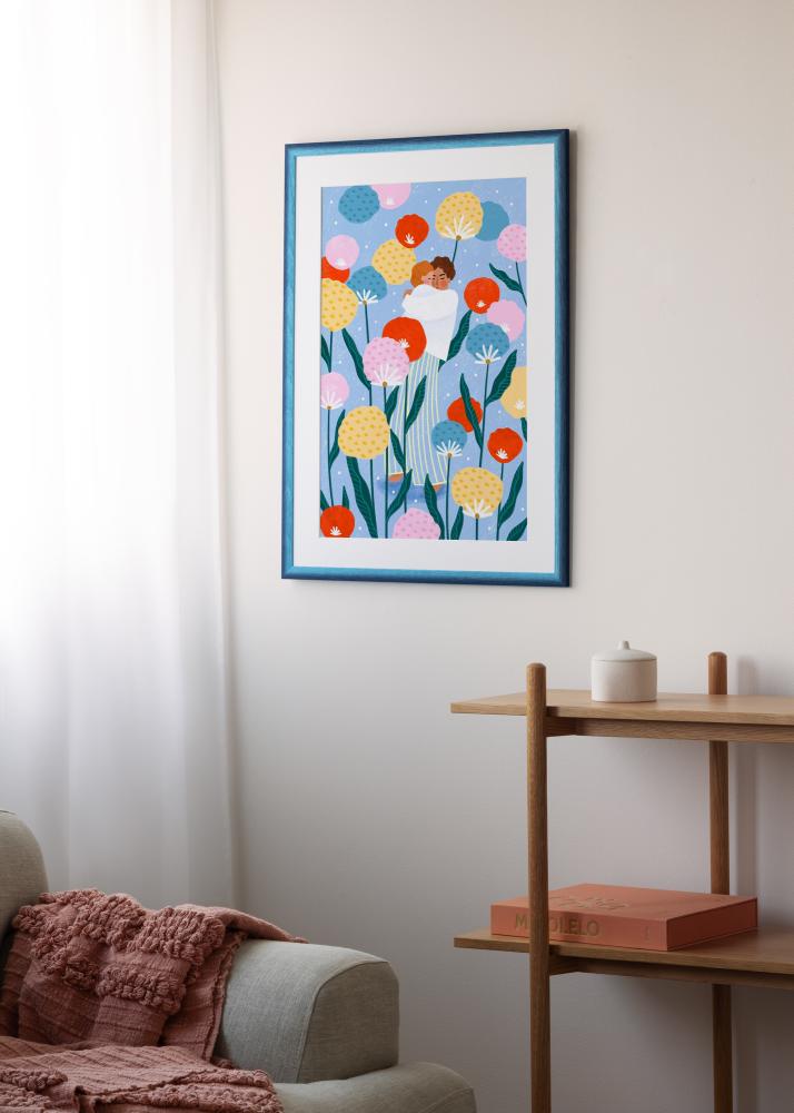 Cornice Cornwall Vetro acrilico Blu scuro 30x45 cm