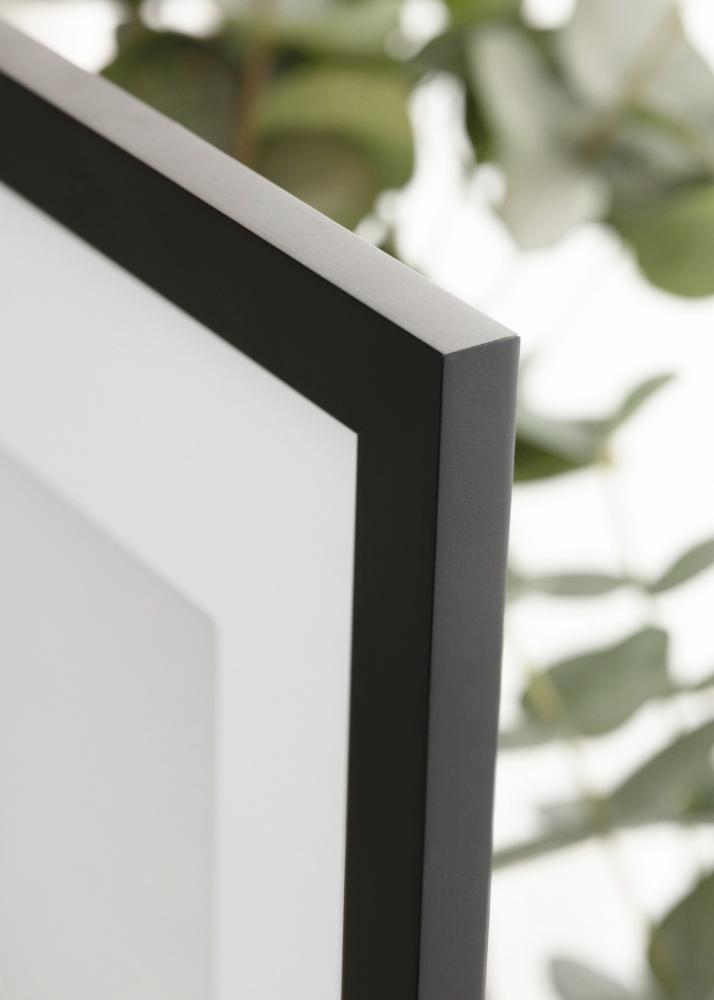 Cornice Jämtland Vetro acrilico Nero 25x60 cm