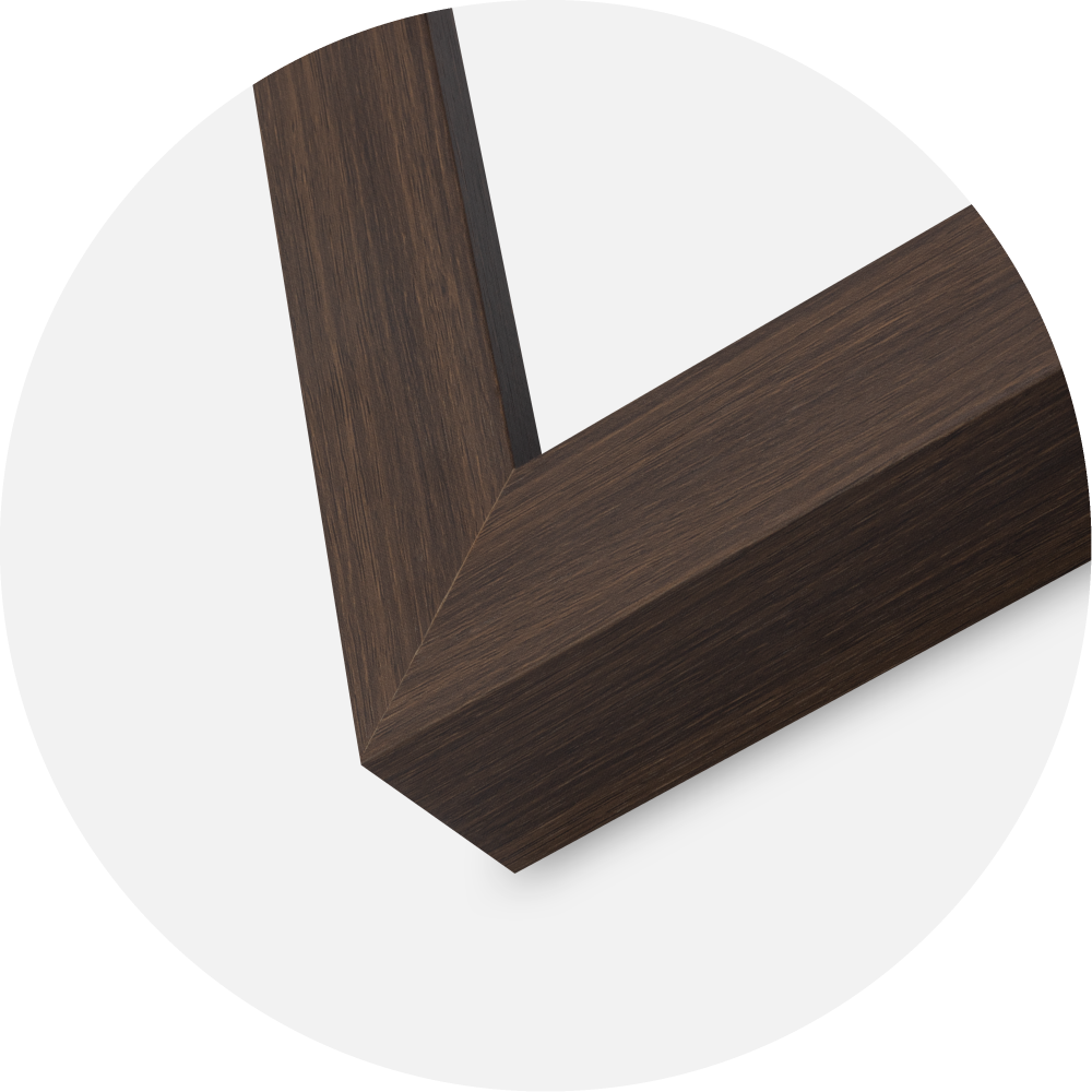 Cornice Wells Vetro acrilico Marrone 30x30 cm