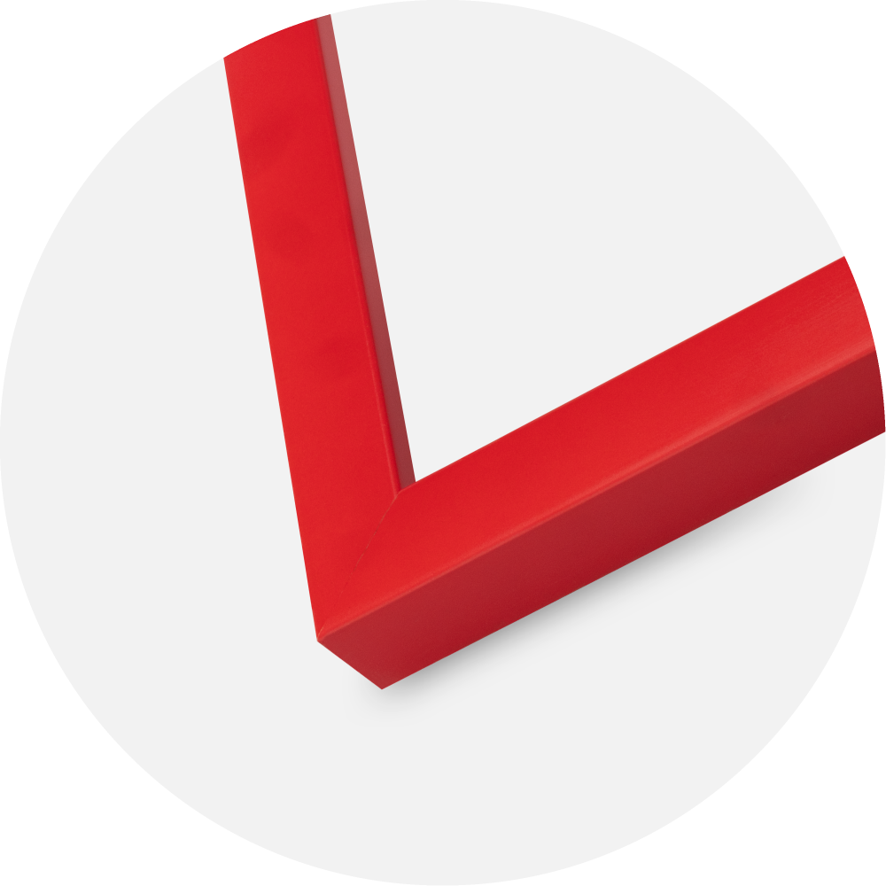 Cornice Kent Vetro acrilico Rosso 40x50 cm