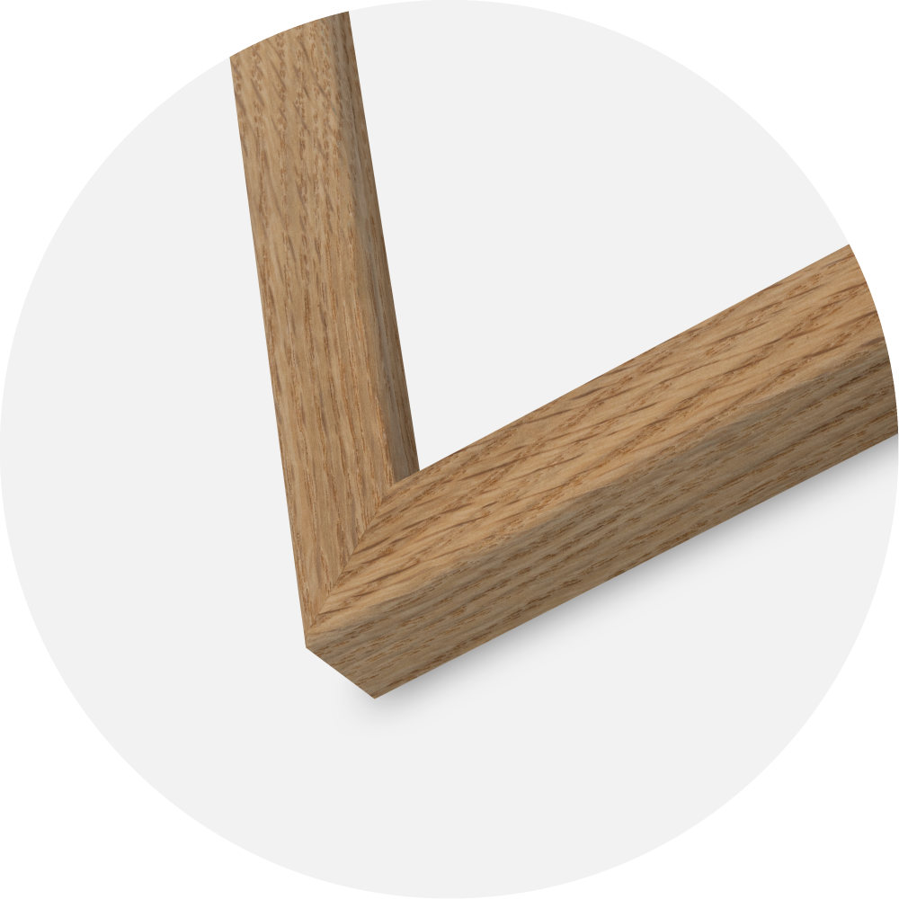 Cornice Salisbury Vetro acrilico Quercia 40x40 cm