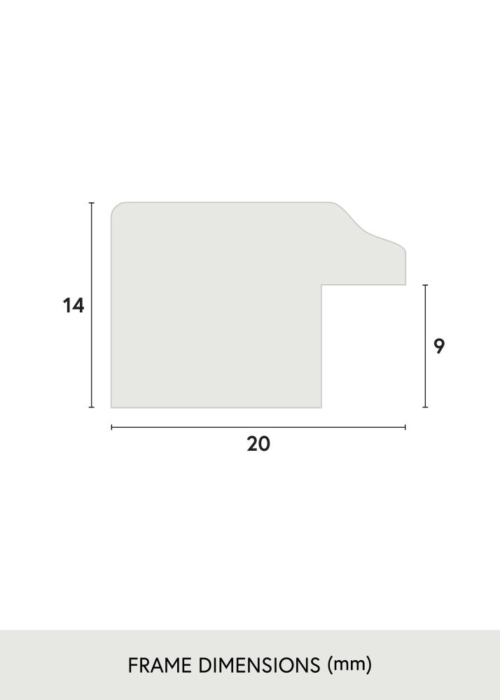 Cornice Whitby Vetro acrilico Viola 40x40 cm