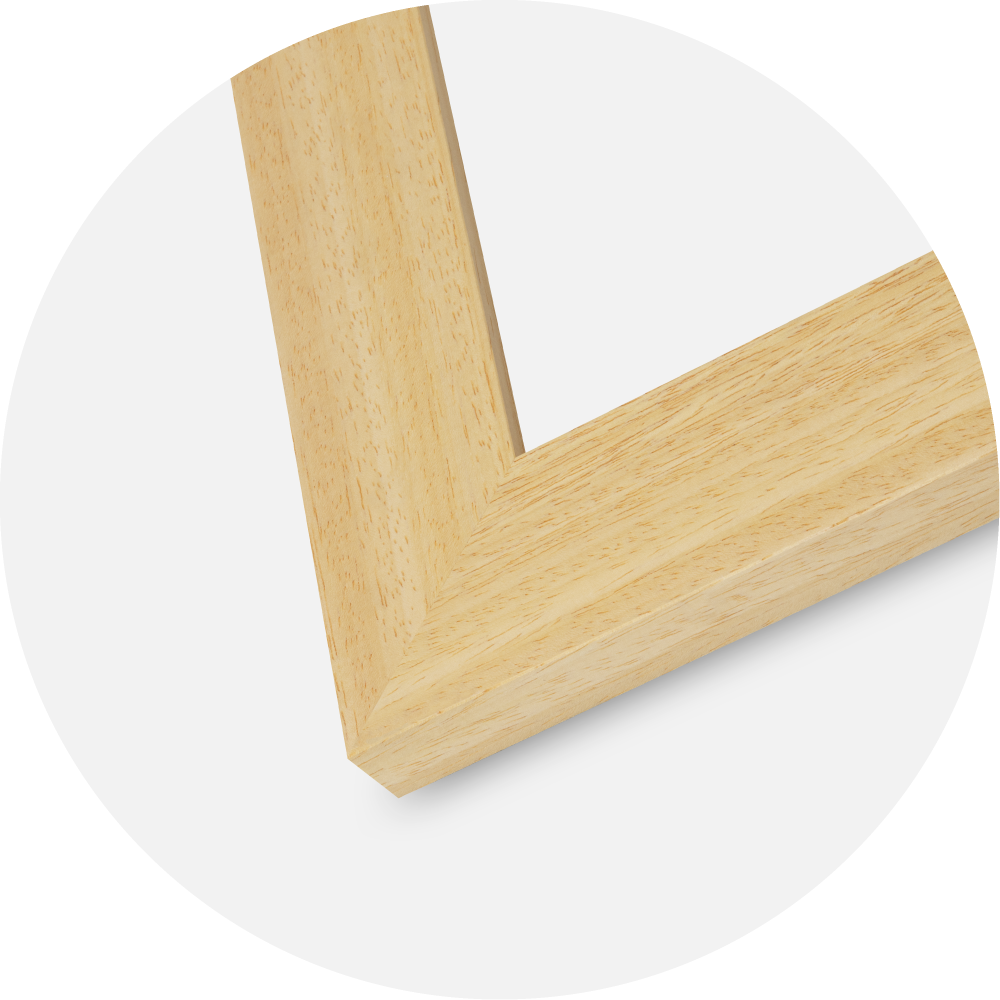 Cornice Pembrokeshire Vetro acrilico Quercia 40x40 cm