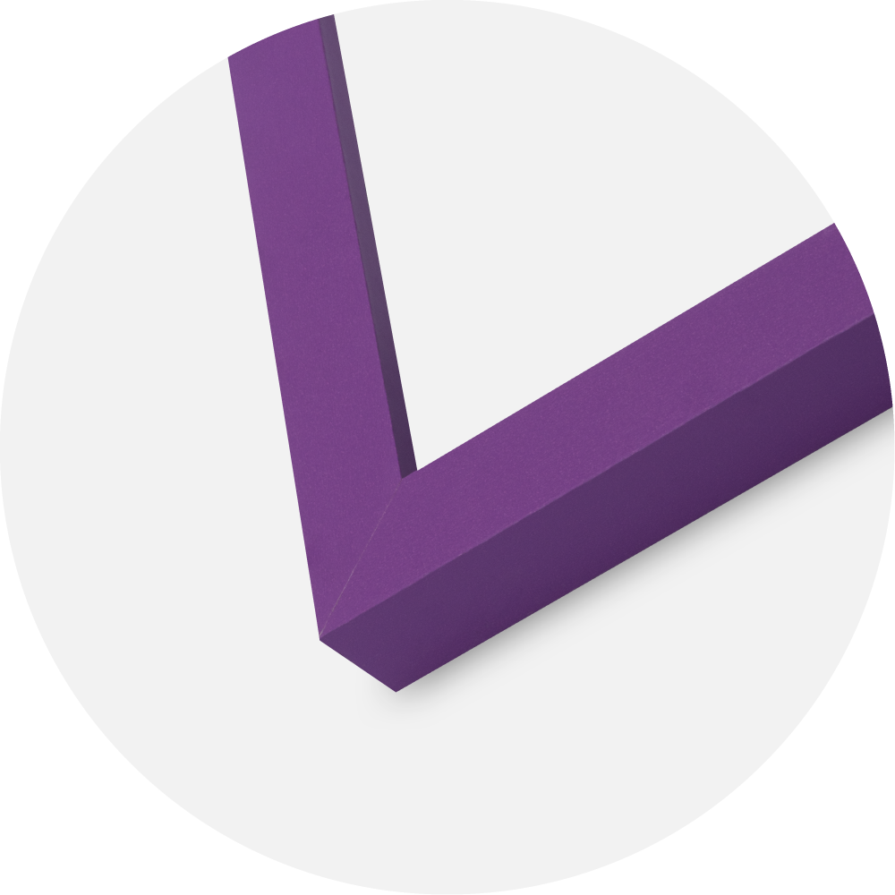 Cornice Selection Vetro acrilico Deep Lilac 50x70 cm