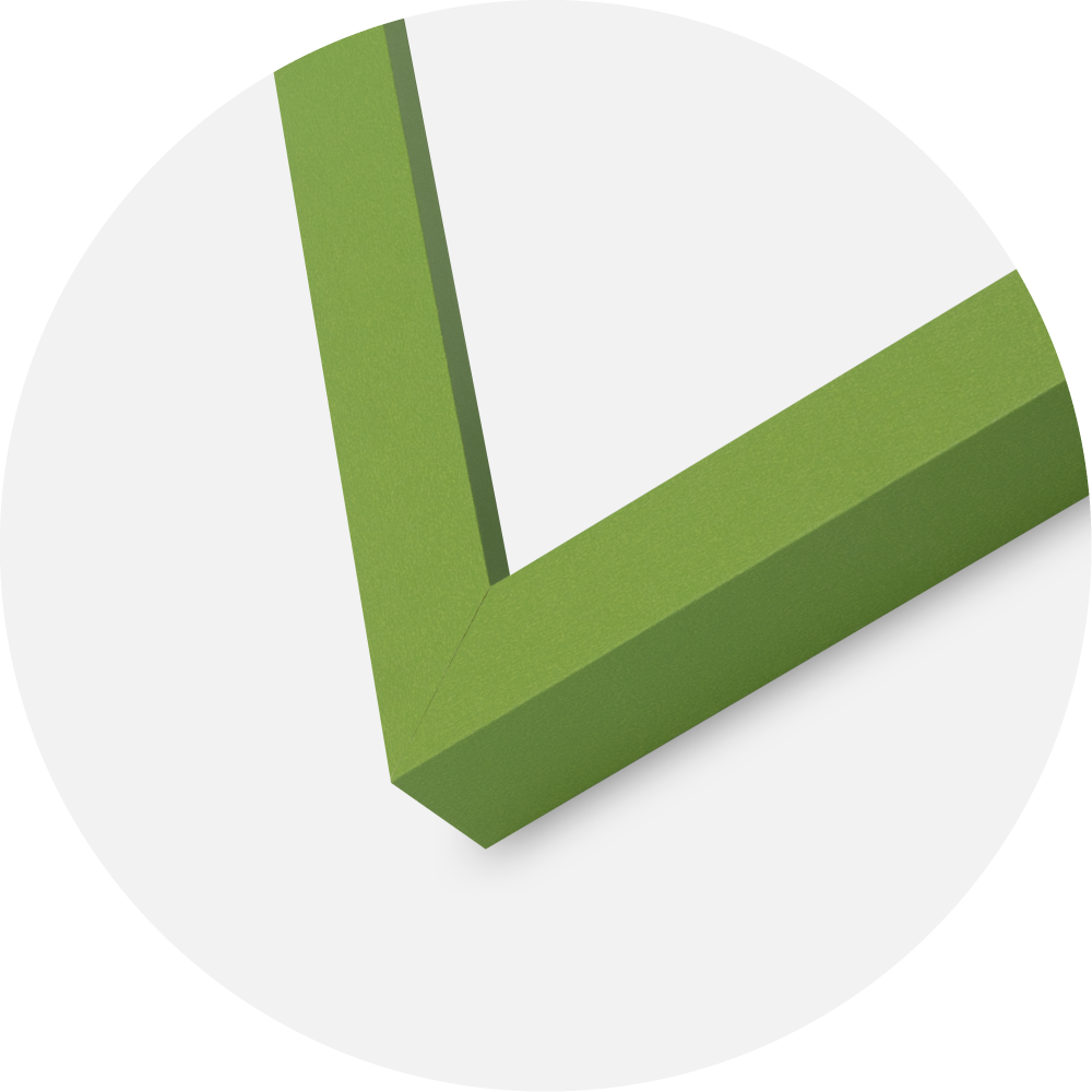 Cornice Selection Vetro acrilico Lime Green 50x50 cm