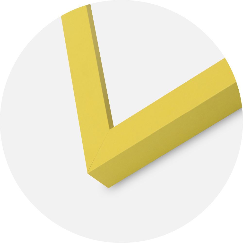 Cornice Selection Vetro acrilico Yellow 50x50 cm