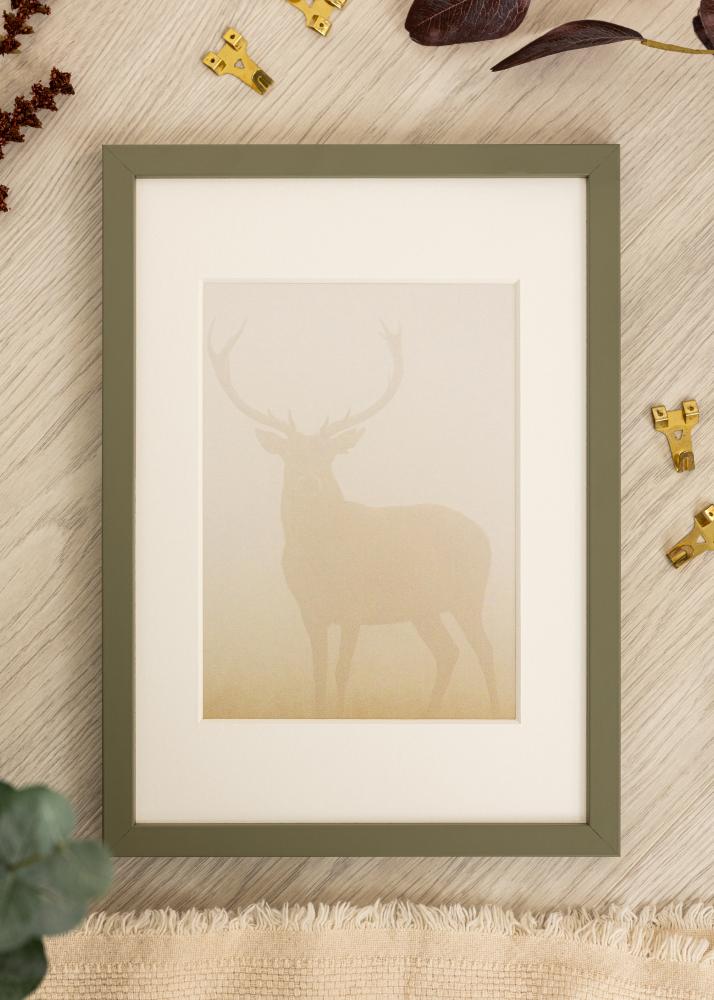 Cornice NordicLine Green Leaf 42x59,4 cm (A2)